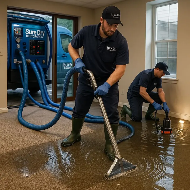 Water Extraction and Removal process in Townsend, MT